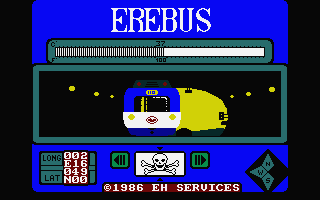 Erebus (Atari ST) screenshot: Killed by a train.