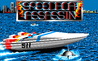 Speedboat Assassins (Amiga) screenshot: Loading screen.