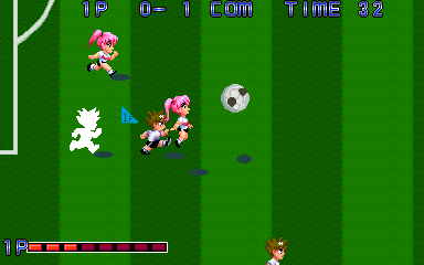 Last Striker (Arcade) screenshot: I am trying to intercept