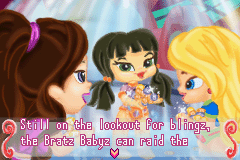 Bratz Babyz (Game Boy Advance) screenshot: Fountain of Youths intro