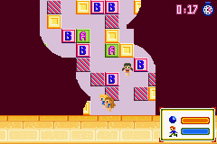 Bratz Babyz (Game Boy Advance) screenshot: Castle Mazenstein gameplay