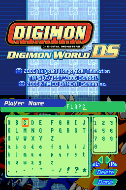 Screenshot of Digimon World DS (Nintendo DS, 2006) - MobyGames