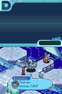 Screenshot of Digimon World DS (Nintendo DS, 2006) - MobyGames