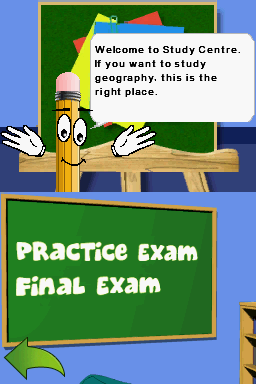 Learn Geography: For Grades 2-8 (Nintendo DS) screenshot: Study Centre