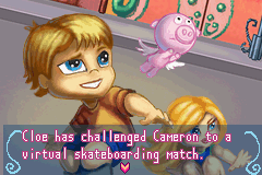 Bratz Babyz (Game Boy Advance) screenshot: Fashion Skate intro