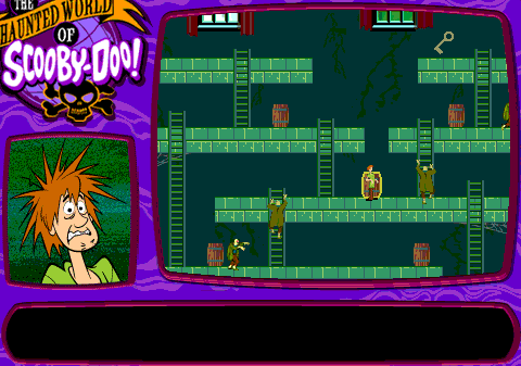 The Haunted World of Scooby-Doo! (Browser) screenshot: The Zombies Of The South. Gameplay.