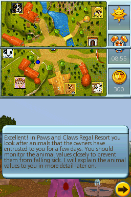 Paws & Claws: Pet Resort (Nintendo DS) screenshot: Intro