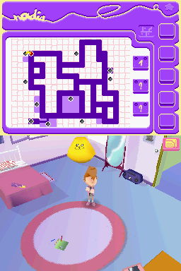 Nadia's World (Nintendo DS) screenshot: Game start - Nadia's House