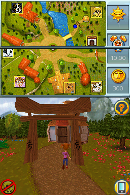 Paws & Claws: Pet Resort (Nintendo DS) screenshot: Game start