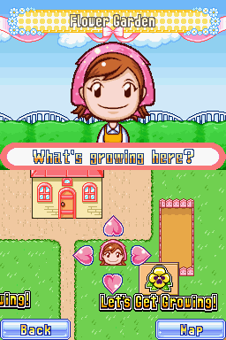 Gardening Mama (Nintendo DS) screenshot: Let's Get Growing