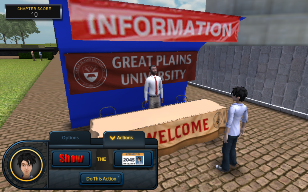 Trace Effects (Windows) screenshot: Using the action word with our Student ID.