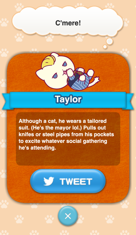 Neco Drop 2 (Browser) screenshot: Taylor's profile.