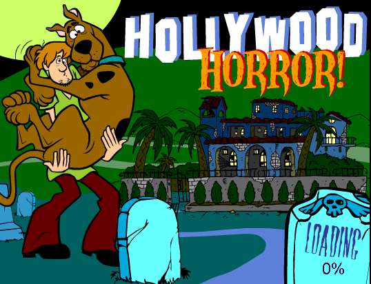Scooby-Doo! and the Hollywood Horror (Browser) screenshot: Episode 1. Loading Screen.