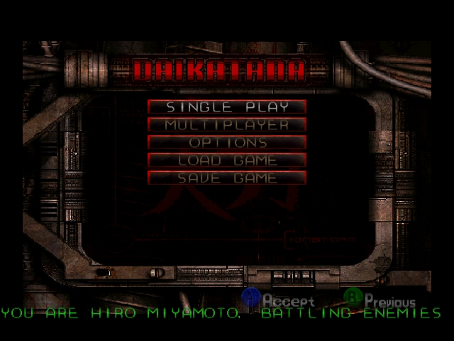 Screenshot of John Romero's Daikatana (Nintendo 64, 2000) - MobyGames