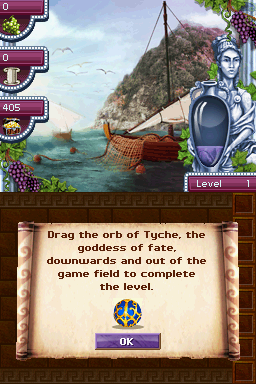 Jewel Master: Cradle of Athena (Nintendo DS) screenshot: Orb of Tyche