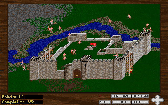 Screenshot of Castles II Siege & Conquest (FM Towns, 1992) MobyGames