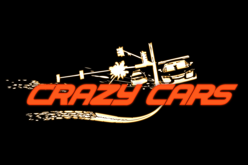 Crazy Cars: Hit the Road (iPhone) screenshot: Title screen