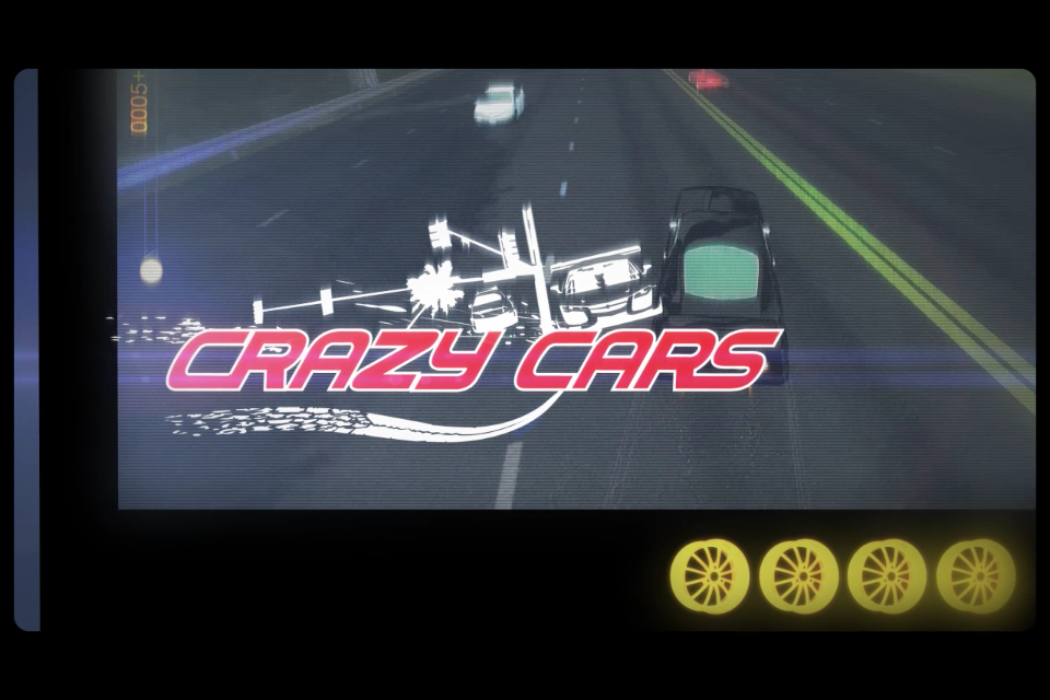 Crazy Cars: Hit the Road (iPhone) screenshot: Intro movie