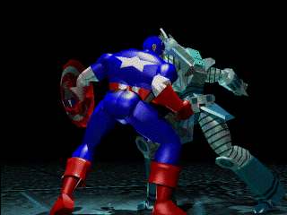 Avengers in Galactic Storm (Arcade) screenshot: Introduction sequence