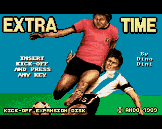 Kick Off: Extra Time (Amiga) screenshot: Loading screen