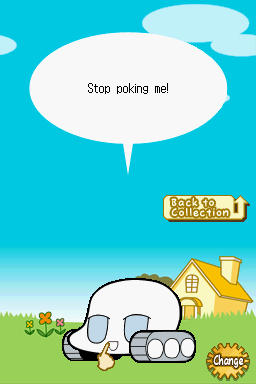 Squishy Tank (Nintendo DS) screenshot: Stop poking
