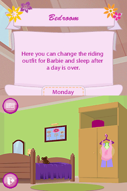 Screenshot of Barbie Horse Adventures: Riding Camp (Nintendo DS, 2008) - MobyGames