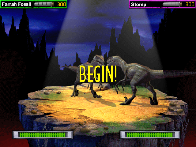 Jurassic Park III: Danger Zone! (Windows) screenshot: FIGHT!