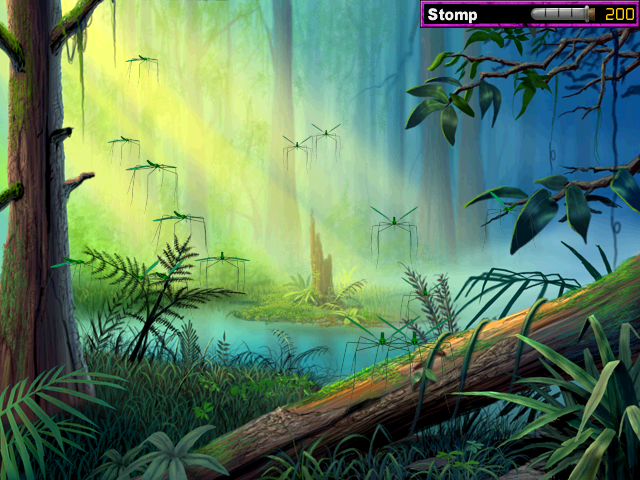 Jurassic Park III: Danger Zone! (Windows) screenshot: One of the many unlucky events in the game.