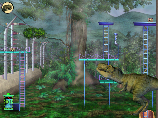 Screenshot of Jurassic Park III: Dino Defender (Windows, 2001) - MobyGames