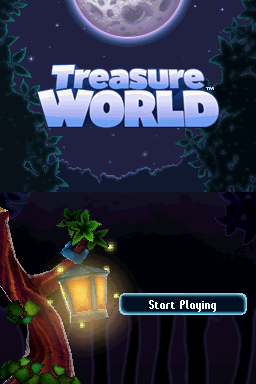 Treasure World (Nintendo DS) screenshot: Title screen
