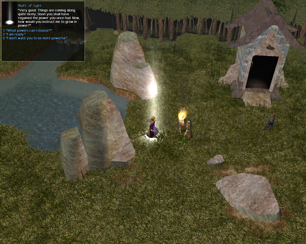 Neverwinter Nights: Kingmaker (Windows) screenshot: Kingmaker: The sword levels along with you.