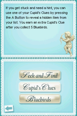 Dream Day Wedding Destinations (Nintendo DS) screenshot: Cupid's Clues