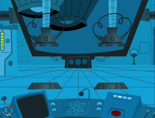 Screenshot of Dexter's Laboratory: Runaway Robot (Browser, 2002 ...