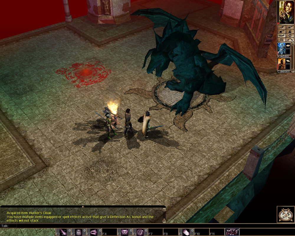 Neverwinter Nights: Kingmaker (Windows) screenshot: Kingmaker: Just a statue, I hope...