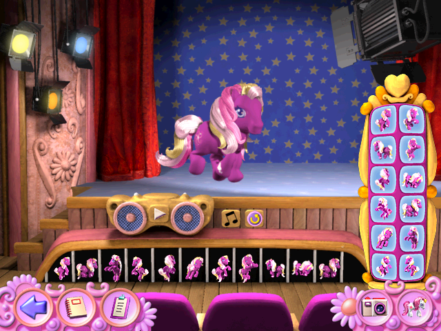 My Little Pony: Best Friends Ball (Windows) screenshot: Dance Studio