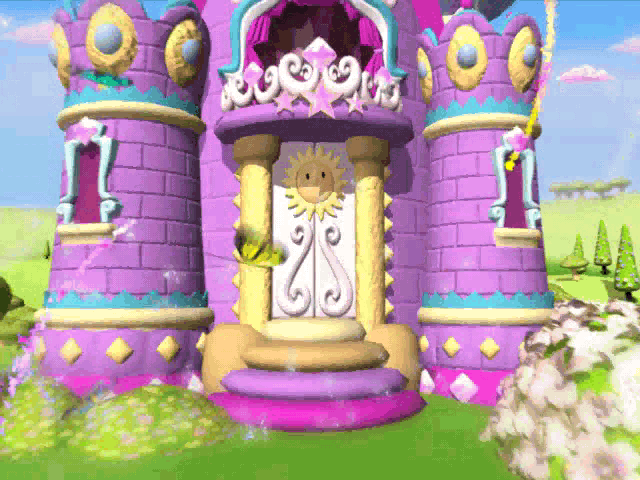 My Little Pony: Best Friends Ball (Windows) screenshot: Entering the Castle