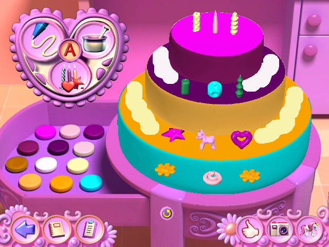 My Little Pony: Best Friends Ball (Windows) screenshot: Cotton Candy Cafe