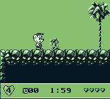 We're Back! (Game Boy) screenshot: Starting location