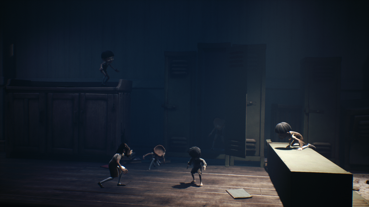 Little Nightmares II (Windows) screenshot: These porcelain kids are very aggressive