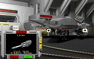 Wing Commander: Privateer (DOS) screenshot: Ship Upgrade/Repair