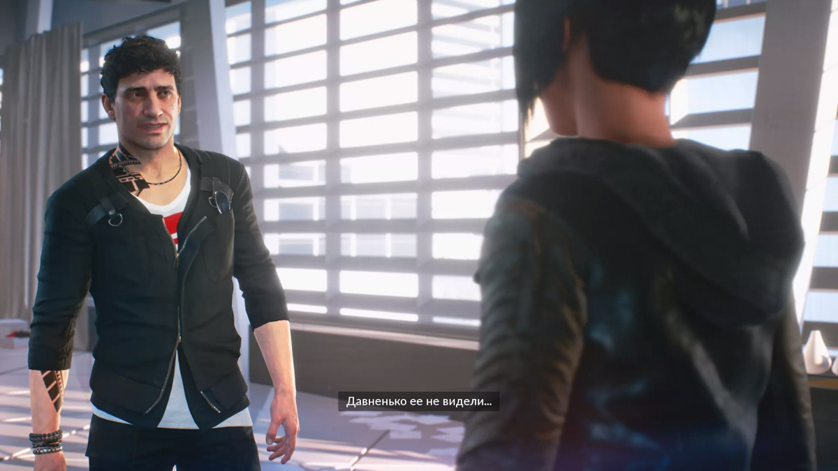 Mirror's Edge: Catalyst (Windows) screenshot: An old friend of Faith's
