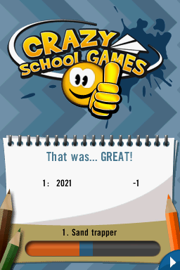 Crazy School Games (Nintendo DS) screenshot: That was great...