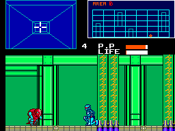 Cyborg Hunter (SEGA Master System) screenshot: New enemies