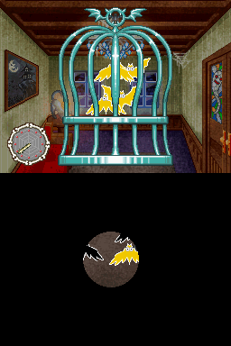 O.M.G. 26 - Our Mini Games (Nintendo DS) screenshot: Catching golden bats