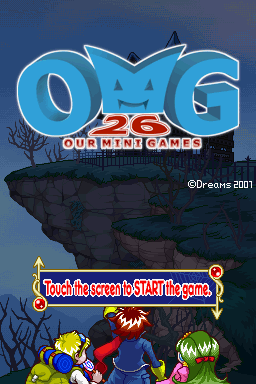 O.M.G. 26 - Our Mini Games (Nintendo DS) screenshot: Title screen
