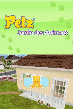 Petz: Nursery 2 (Nintendo DS) screenshot: French Title Screen