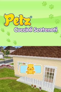Petz: Nursery 2 (Nintendo DS) screenshot: Italian Title Screen