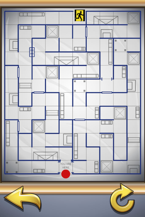 Escape the Titanic (Windows Apps) screenshot: A maze