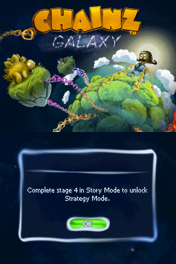 Chainz Galaxy (Nintendo DS) screenshot: Locked Strategy Mode