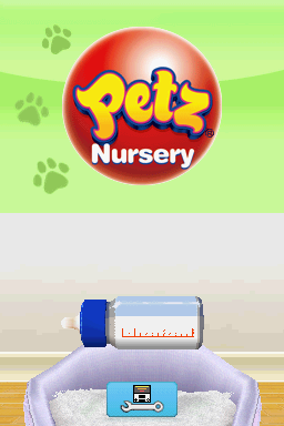 Petz: Nursery (Nintendo DS) screenshot: Title Screen